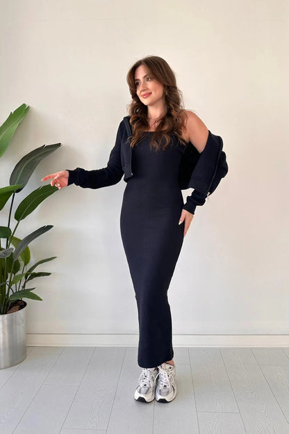 Zarkash 2-Piece Bodycon and Jacket