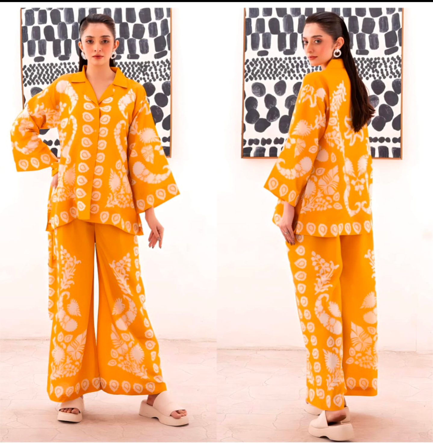 Noor-e-Jaan 2-Piece Viscose Co-ord Set