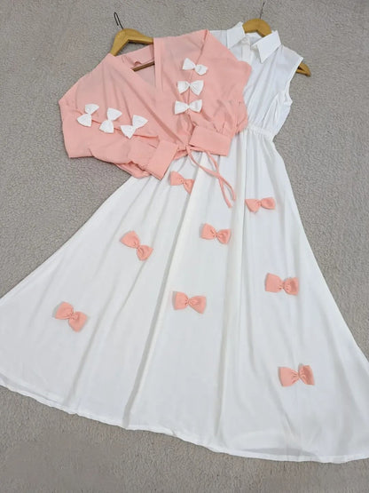 Nazakat 2-Piece Bow Maxy & Jacket