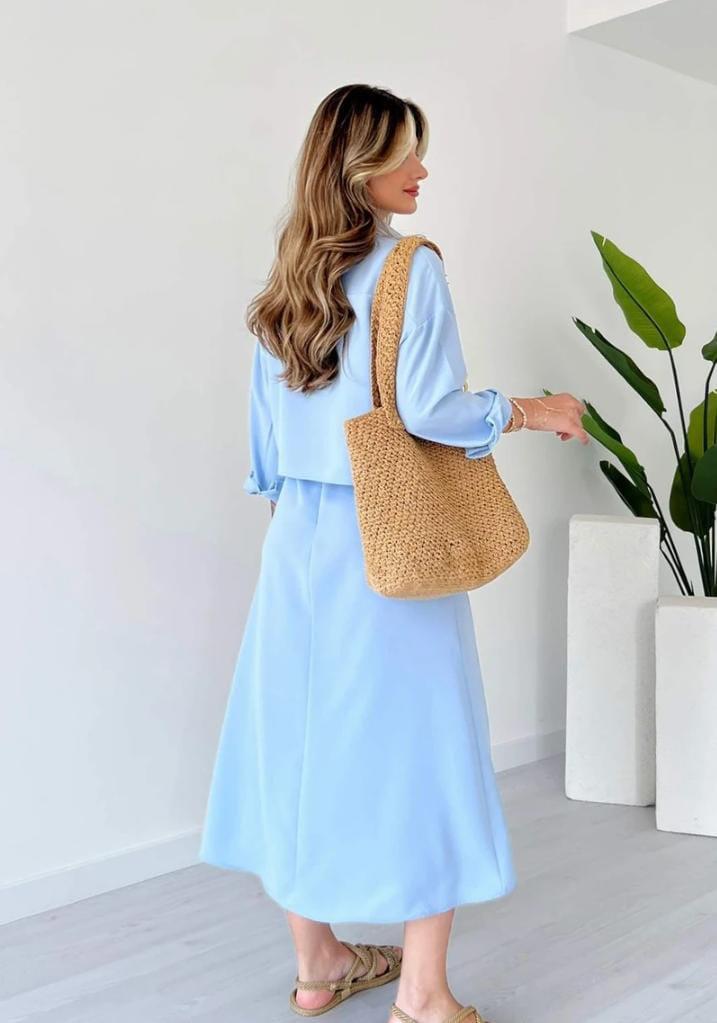 Noor-e-Haseen 2-Piece Maxy and Coat Set