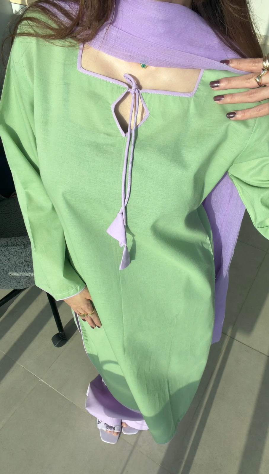Pastel Grace 3-Piece Suit