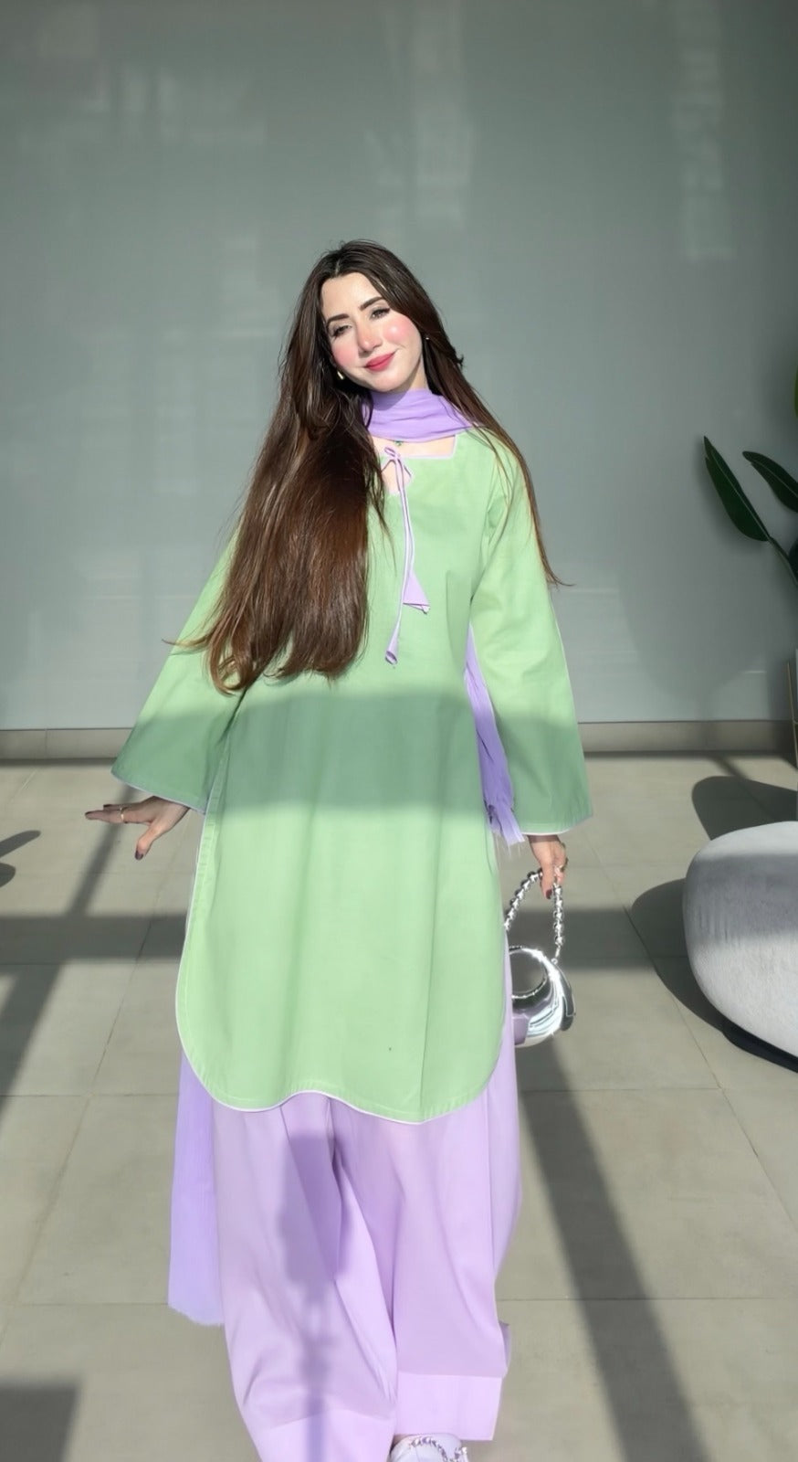 Pastel Grace 3-Piece Suit