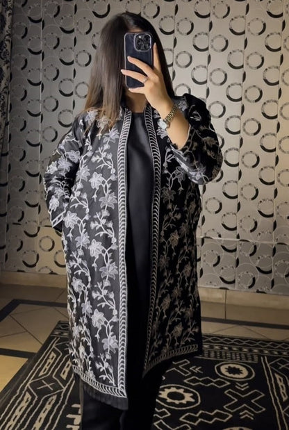 Sang-e-Marmar 3-Piece Embroidered Silk Suit