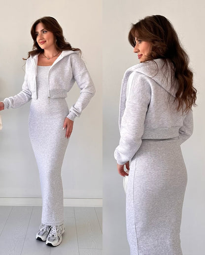 Zarkash 2-Piece Bodycon and Jacket