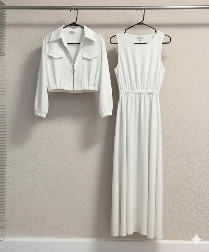 Naqoosh-e-Husn Winter Fleece Coat & Maxy