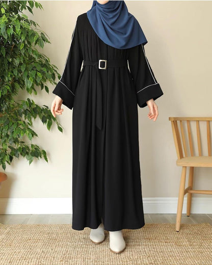 Nazhat Abaya with Belt & Stoller