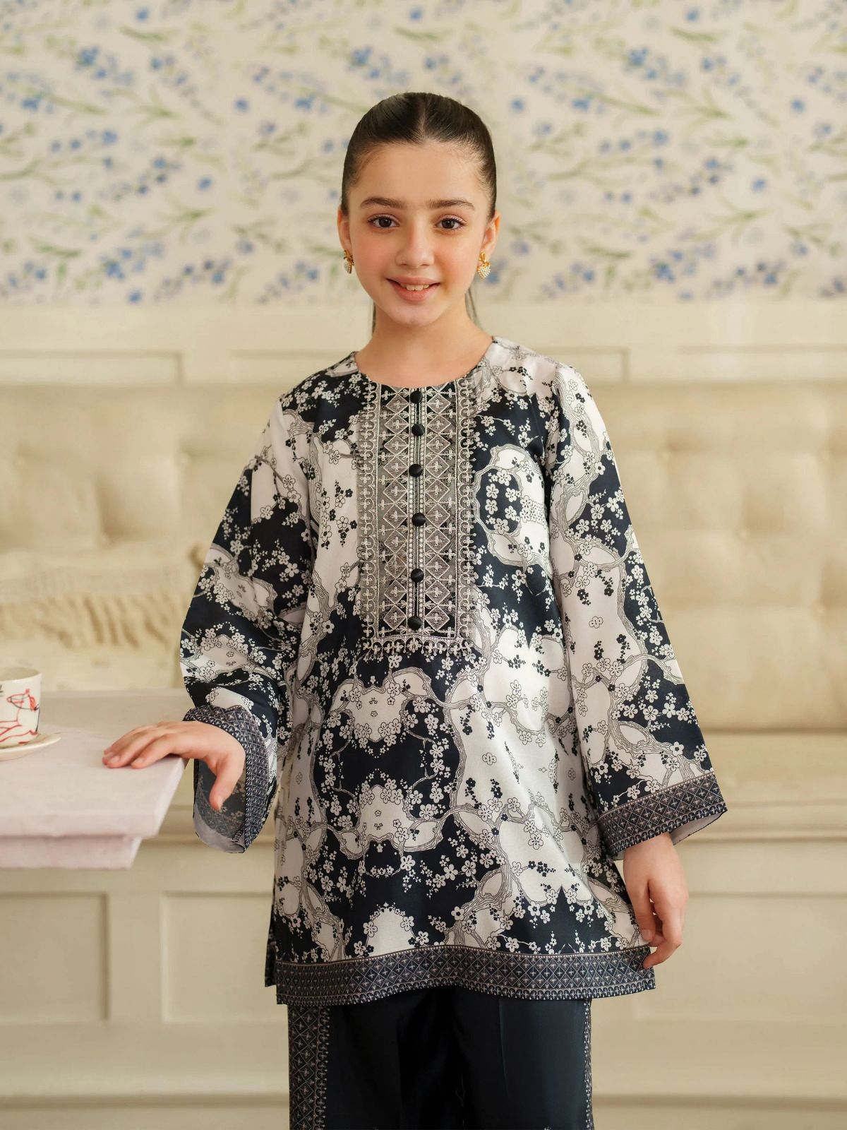 Tasavvur 2-Piece Mother & Daughter Co-ord Set
