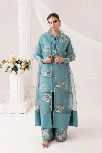 Heer 3-Piece Embroidered Suit