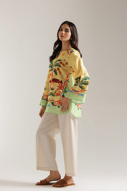 Rang-e-Bahar Lawn Kurti - Five Designs