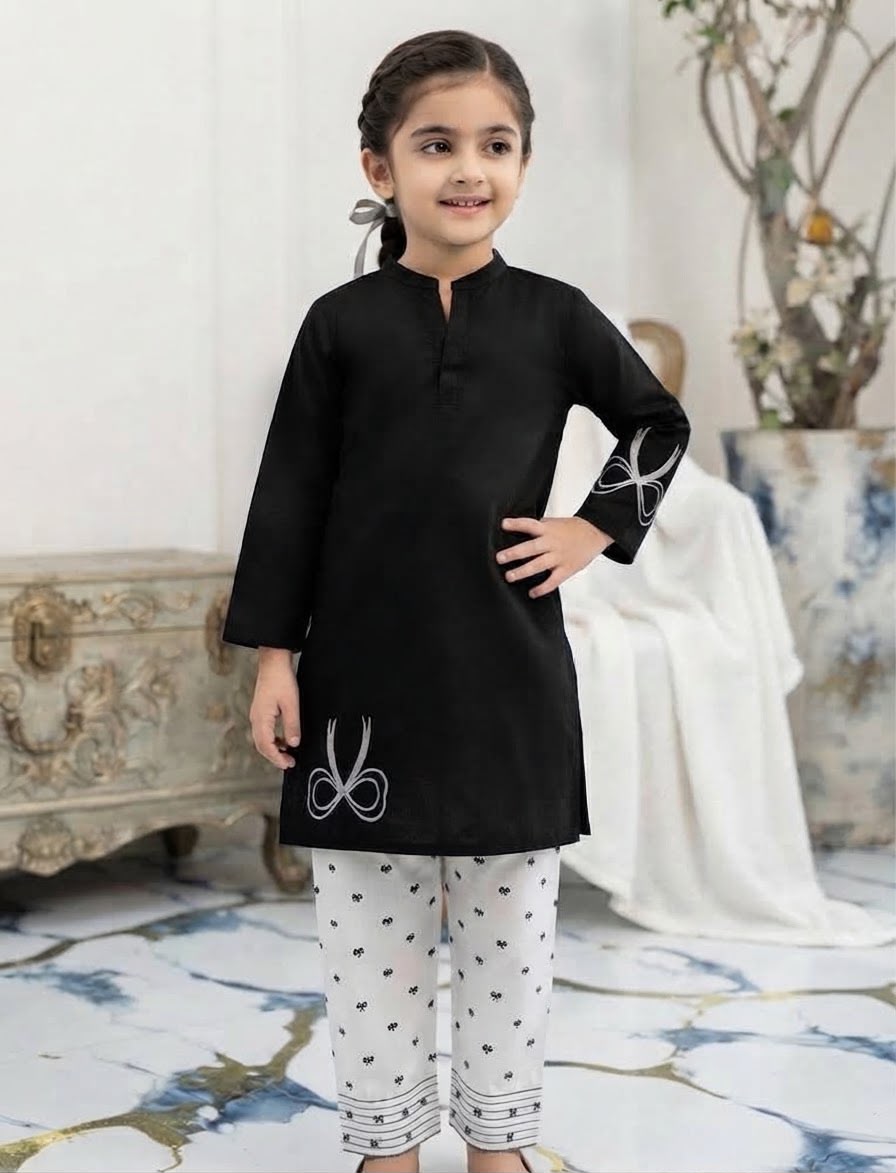 Kids Bow Farshi 2-Piece Suit