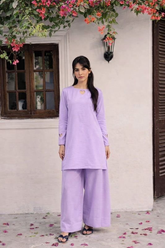 Zarmin 2-Piece Heart Cut Farshi Suit