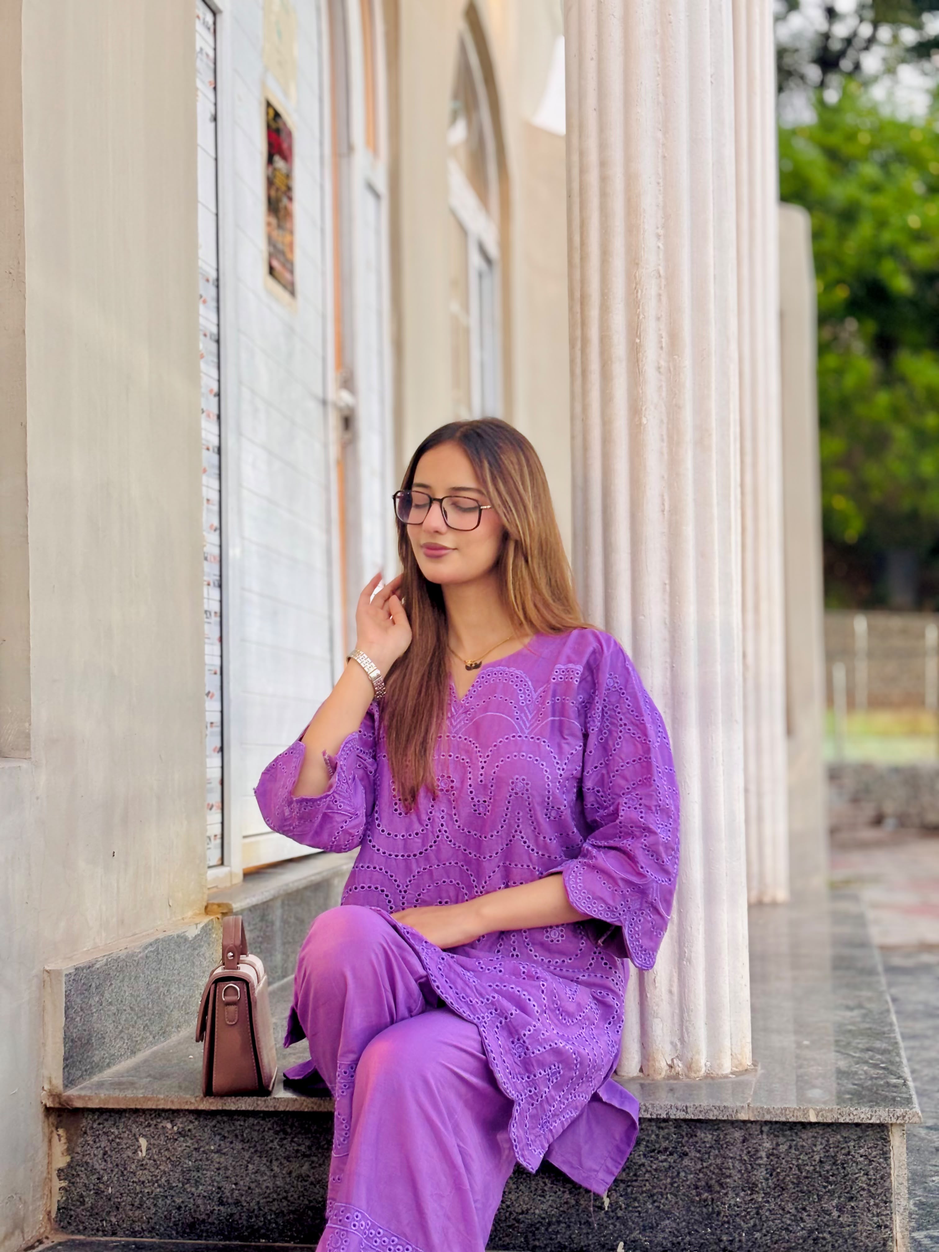 Mahrose 2-Piece Chikankari Suit