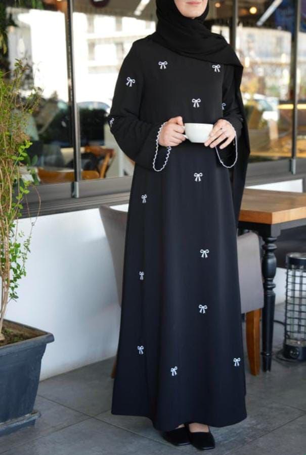 Bow Abaya With Stoller